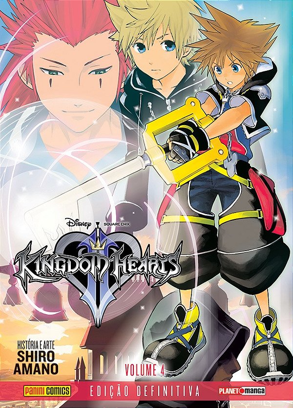 Livro Kingdom Hearts II: Edição Definitiva - Volume 4