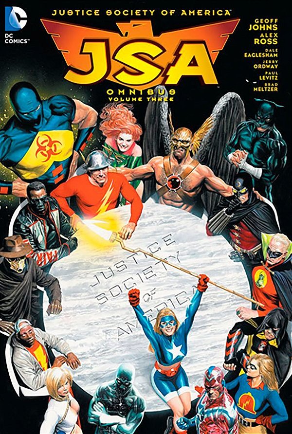Livro Sociedade da justiça da América por geoff johns vol...