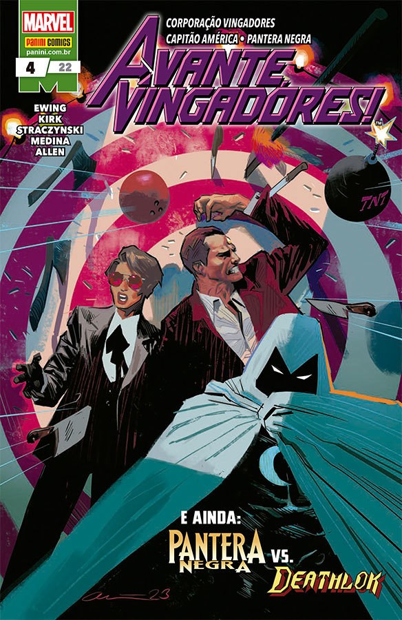 Livro Avante, vingadores! (2022) vol. 04/22