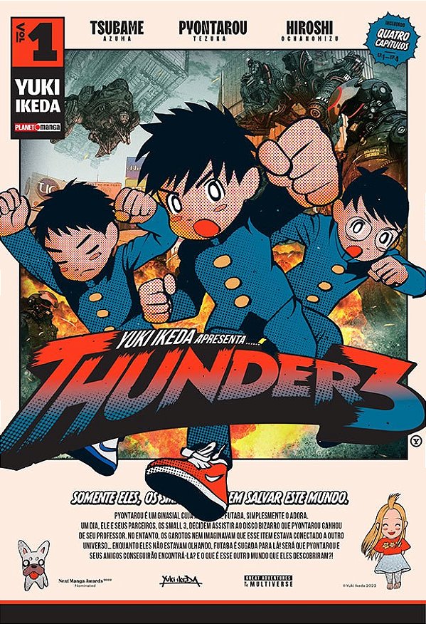 Livro Thunder 3 vol. 1