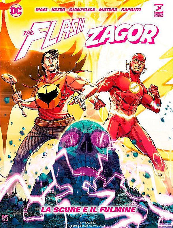 Livro Flash/zagor (dc/bonelli)