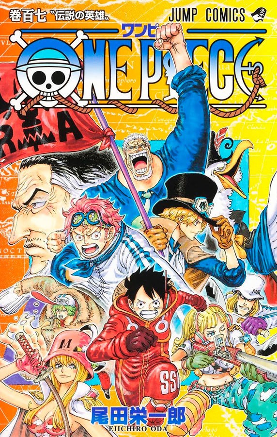 Livro One piece vol. 107