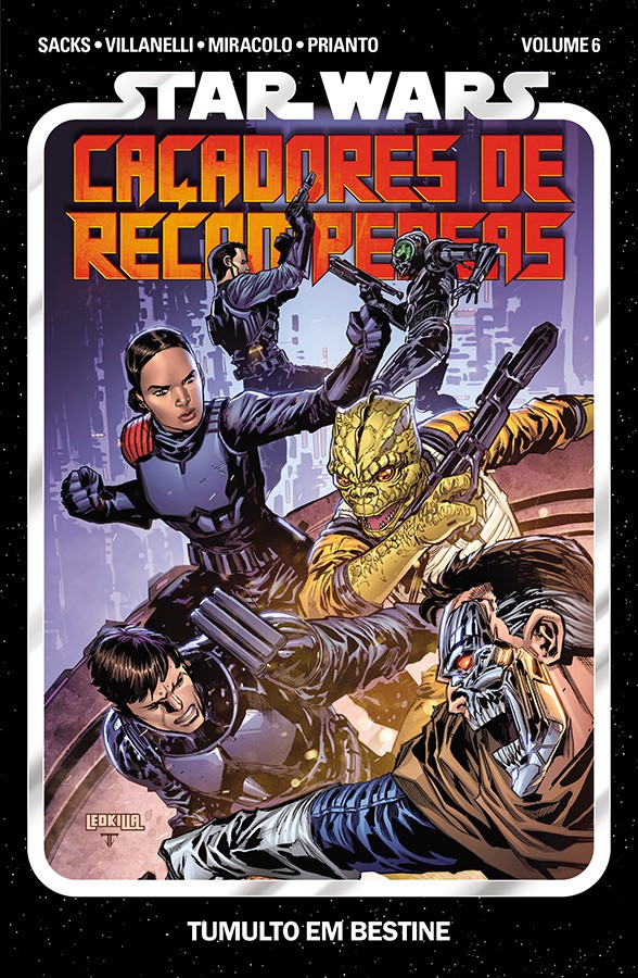 Livro Star wars: caçadores de recompensas vol. 6