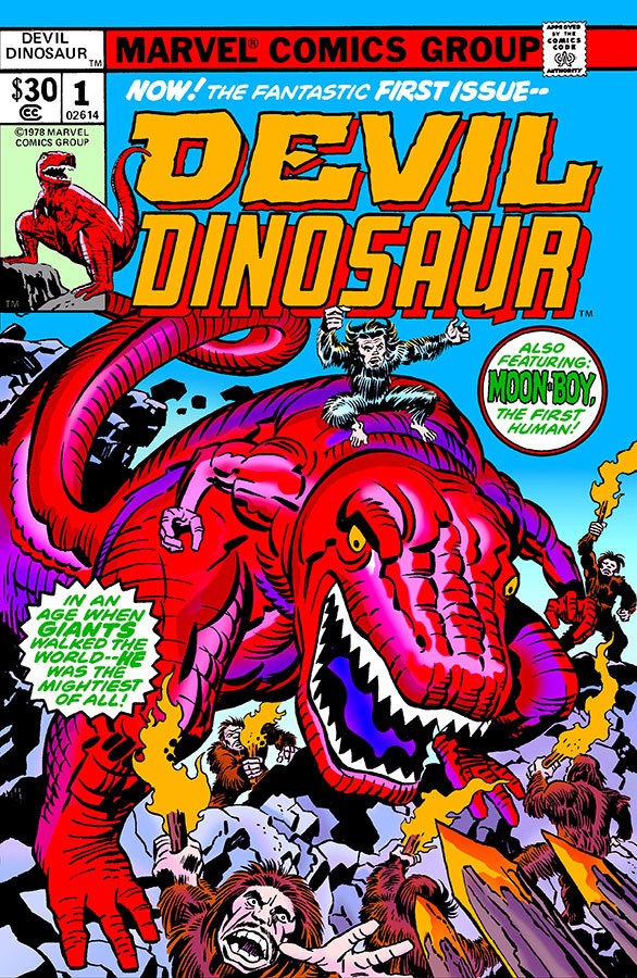 Livro Dinossauro demônio por jack kiirby (omnibus)