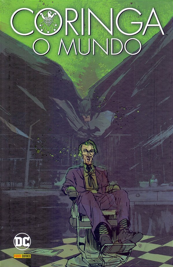 Livro Coringa: O Mundo - Capa Variante Exclusiva