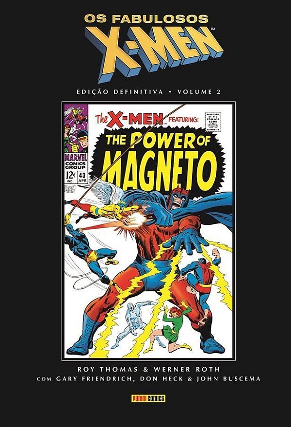 Livro Os fabulosos X-Men: edição definitiva vol. 2