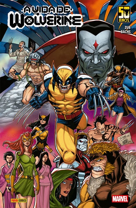 Livro A vida de Wolverine