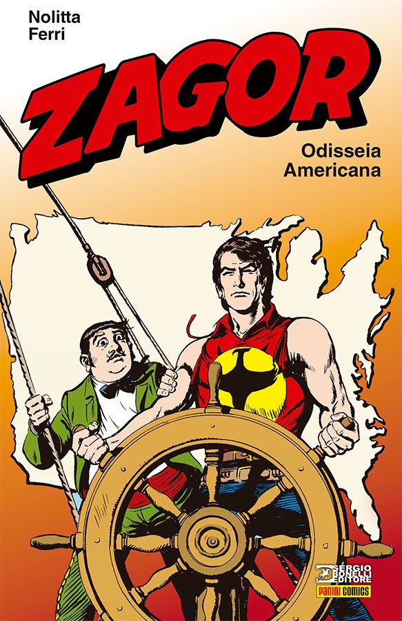 Livro Zagor: odisseia americana