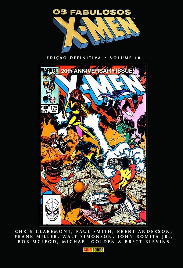 Livro Os fabulosos x-men: edição definitiva vol. 10