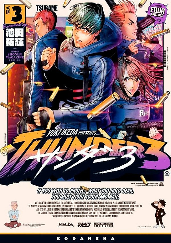 Livro Thunder 3 vol. 3