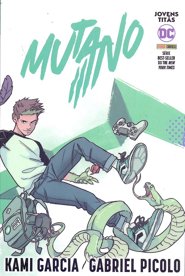 Livro Jovens Titãs - Mutano - Capa Variante