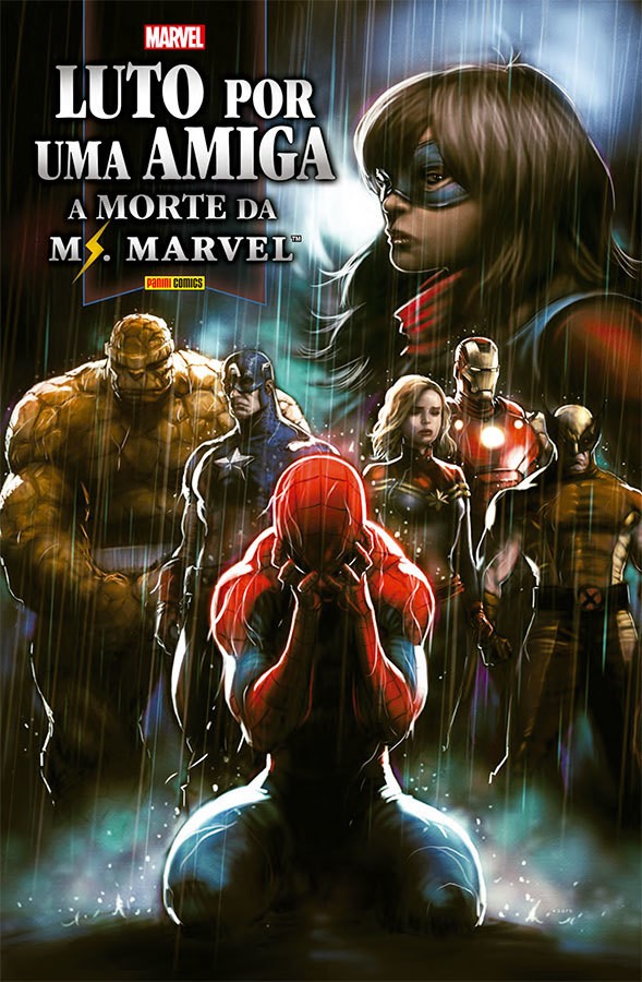 Livro Luto por uma amiga: a morte da ms. marvel