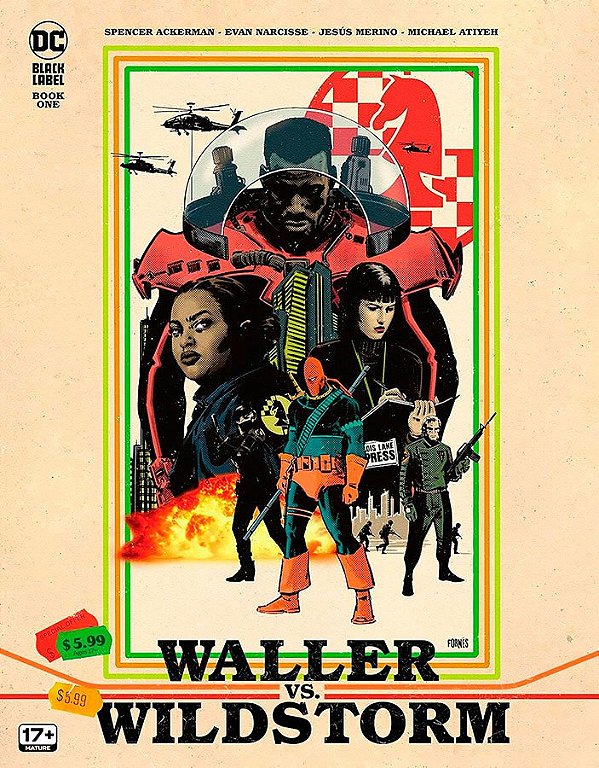 Livro Waller vs. wildstorm