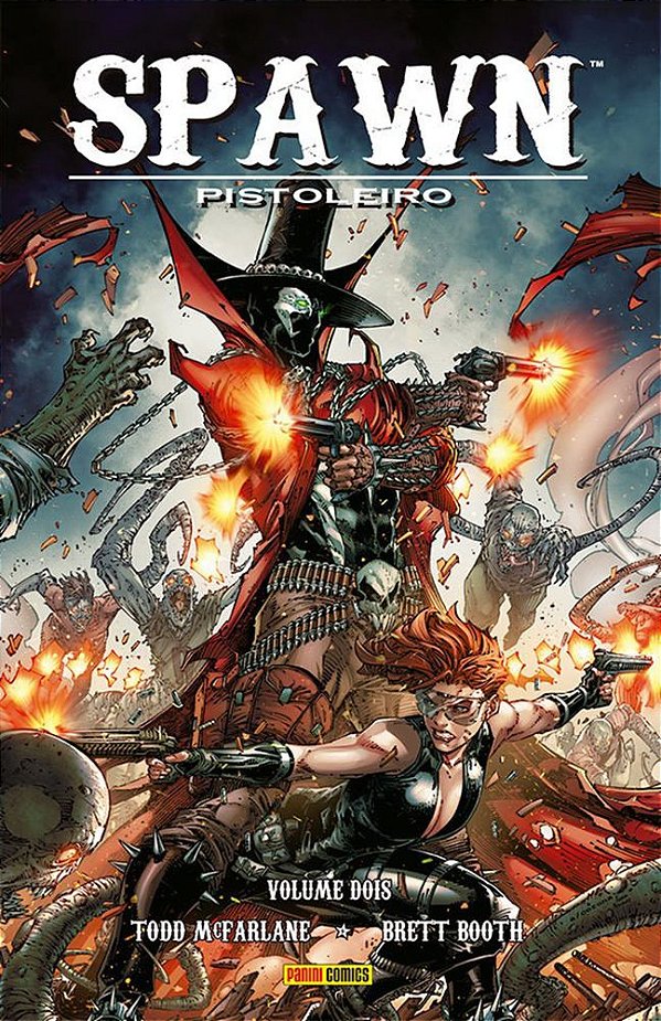 Livro Spawn pistoleiro vol. 2
