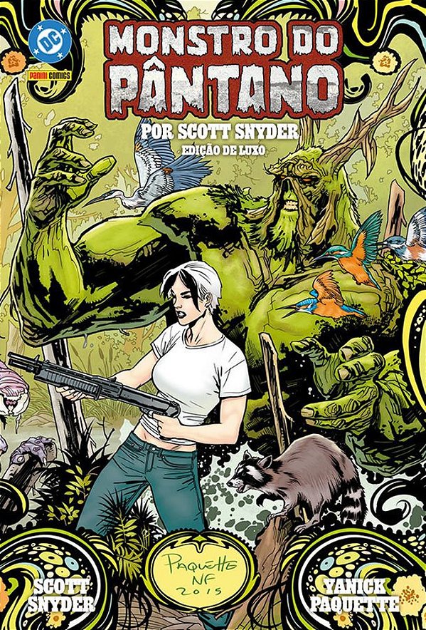 Livro Monstro do Pântano Por Scott Snyder - Edição de Luxo