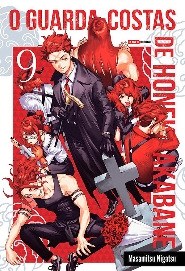 Livro O Guarda-Costas de Honeko Akabane 09