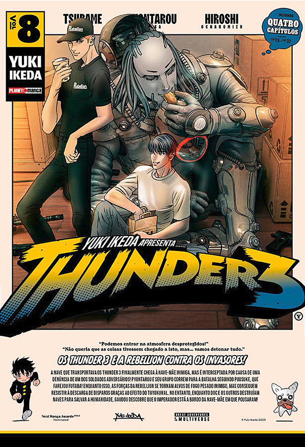 Livro Thunder 3 Vol. 8