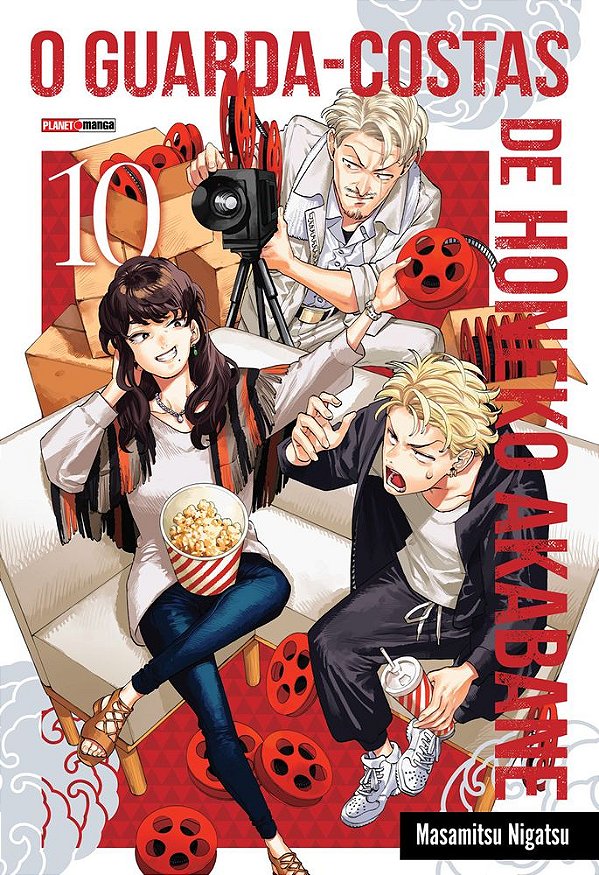 Livro O Guarda-Costas de Honeko Akabane 10