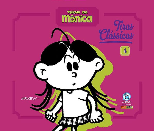 Livro Tiras Clássicas da Turma da Mônica Vol. 4
