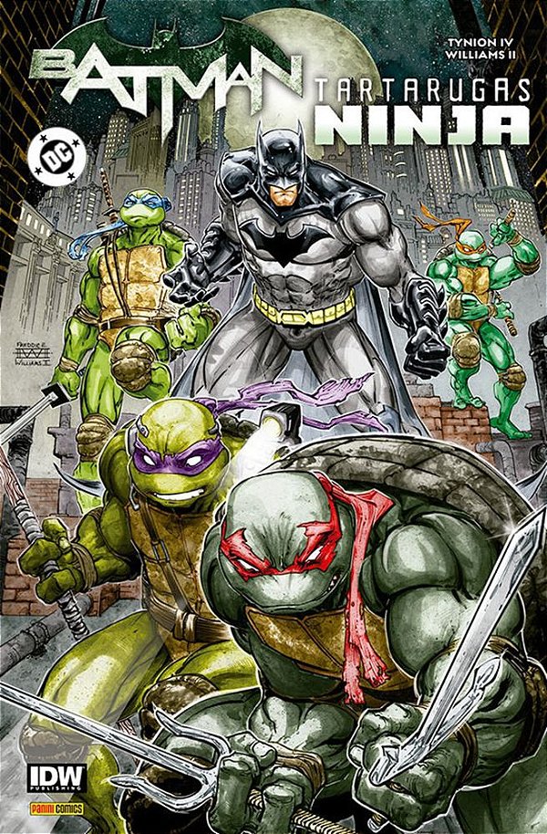 Livro Batman e Tartarugas Ninja 01