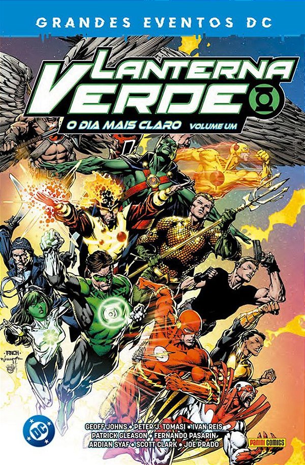 Livro Grandes Eventos DC: Lanterna Verde: O Dia Mais Claro 01