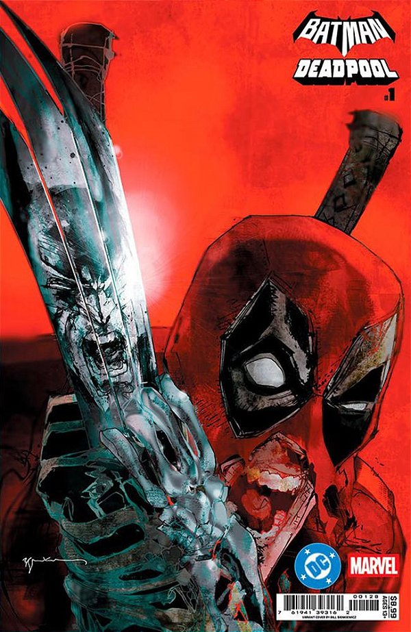 Livro Batman/Deadpool - Capa Variante 1