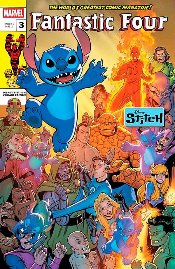 Livro Deadpool (2025) 04 - Capa Variante Stitch