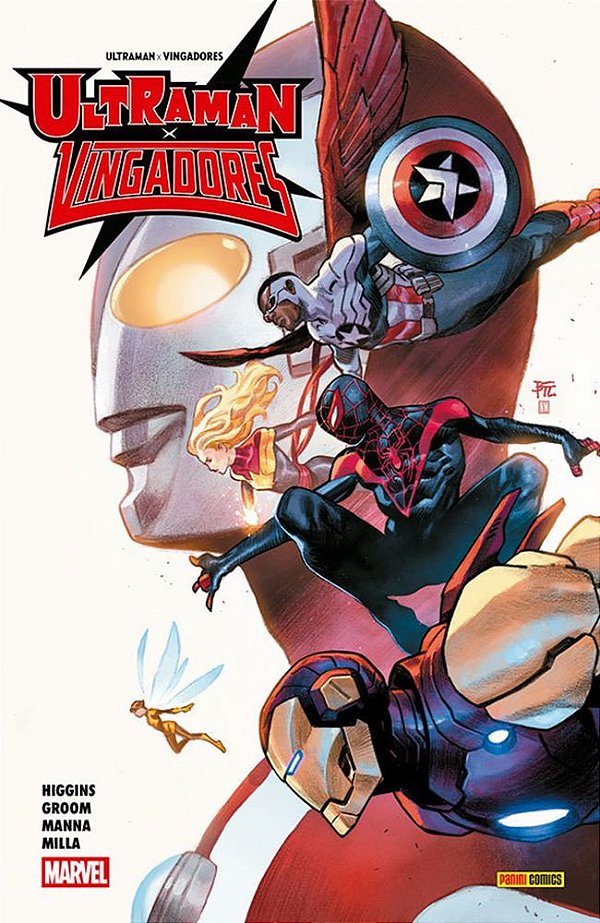 Livro Ultraman Vs Vingadores