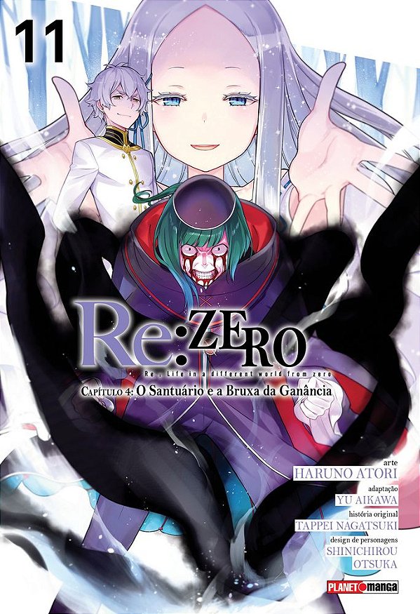 Livro Re: Zero Capítulo 4: O Santuário e a Bruxa da Ganância Vo...