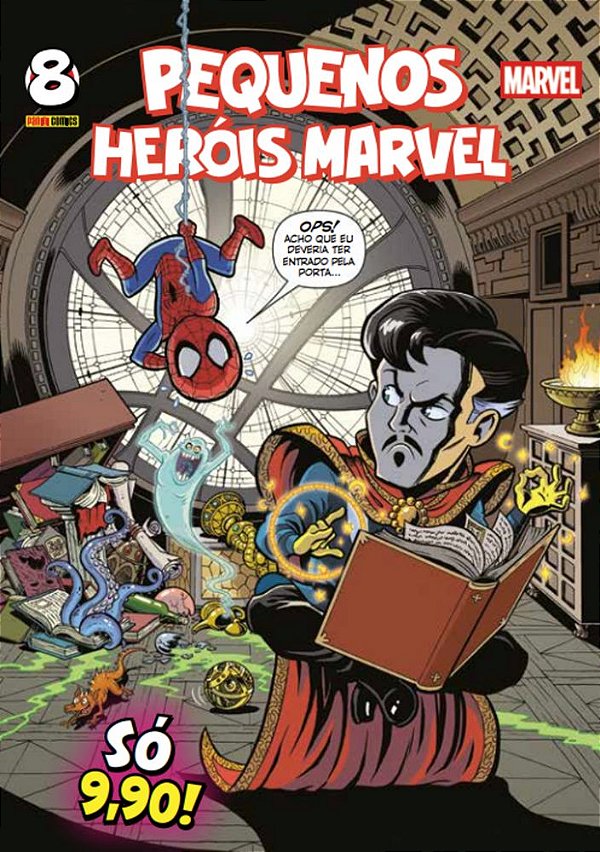Livro Pequenos heróis marvel 08