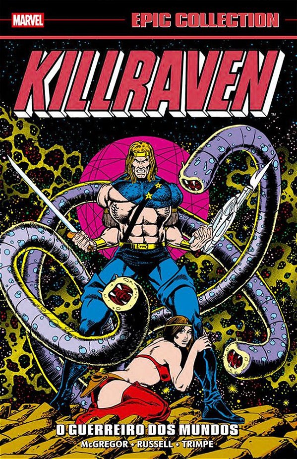 Livro Killraven: O Guerreiro dos Mundos (Epic Collection)
