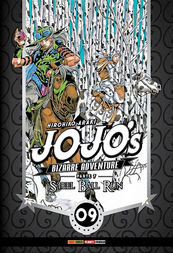 Livro Jojo's Bizarre Adventure – Parte 7 – Steel Ball Run 09
