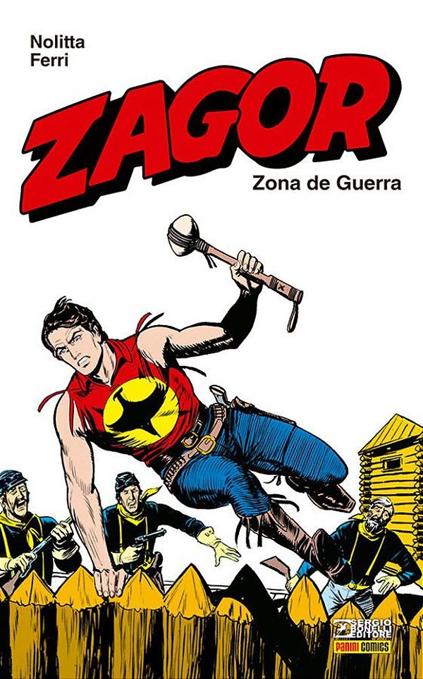 Livro Zagor: Zona de Guerra!