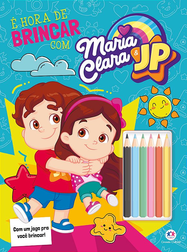 Livro Maria Clara e JP - É hora de brincar!