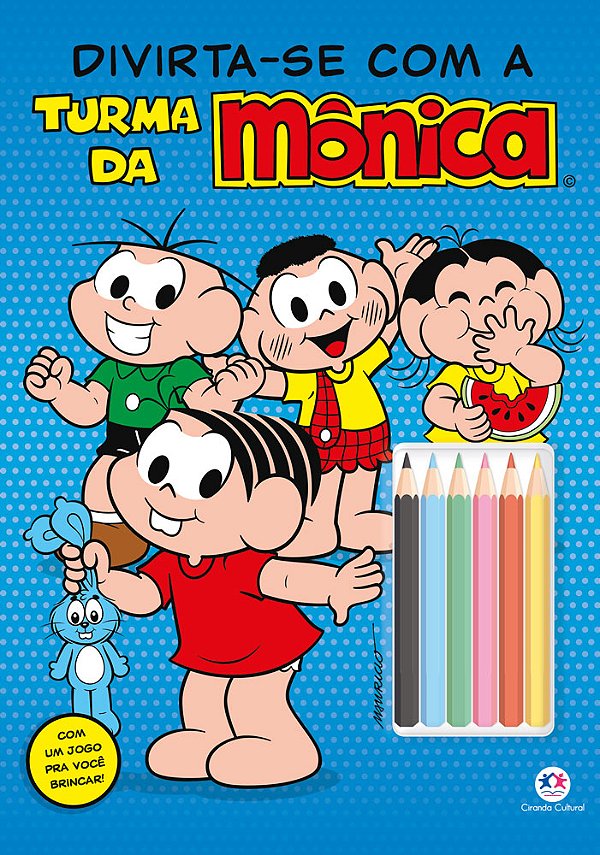 Livro Turma da Mônica - Divirta-se com a Turma da Mônica