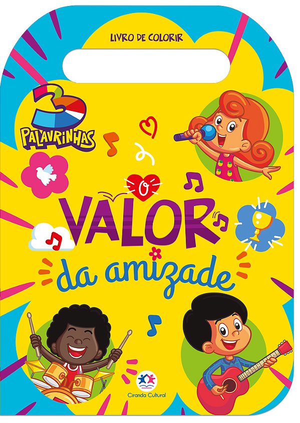 Livro 3 Palavrinhas - O valor da amizade