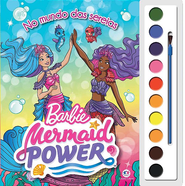 Livro Barbie - No mundo das sereias