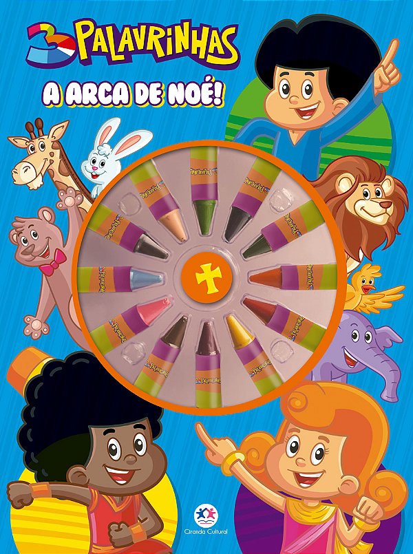 Livro 3 Palavrinhas - A arca de Noé