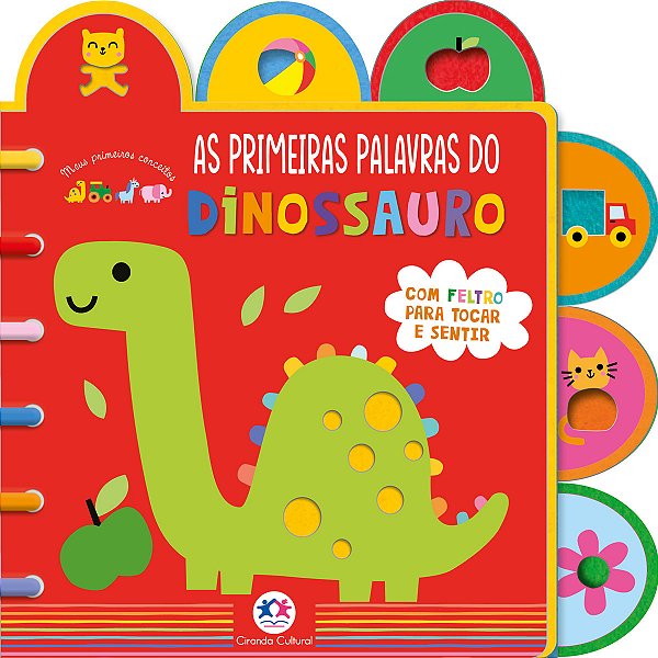 Livro As primeiras palavras do dinossauro