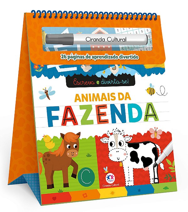 Livro Animais da fazenda