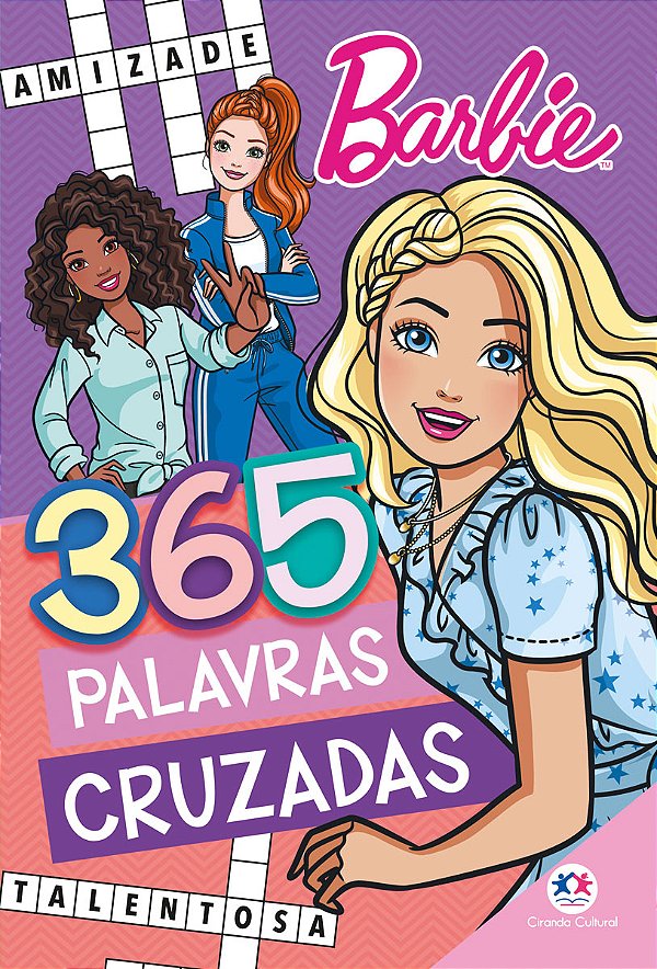 Livro 365 Barbie - Palavras Cruzadas