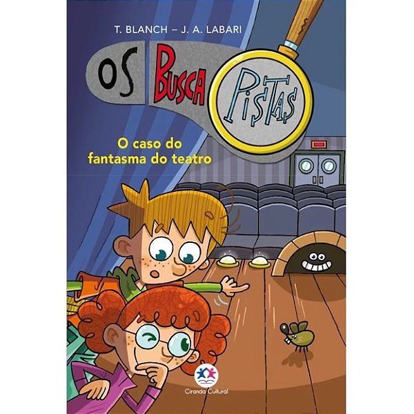 Livro Os Buscapistas - O caso do fantasma do teatro - Liv...
