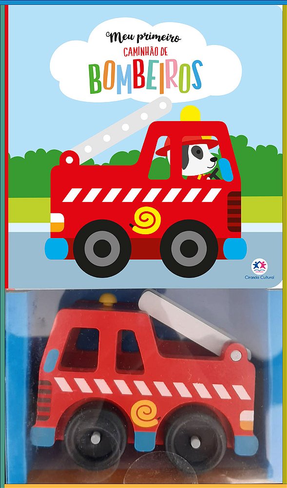 Livro Meu primeiro caminhão de bombeiros