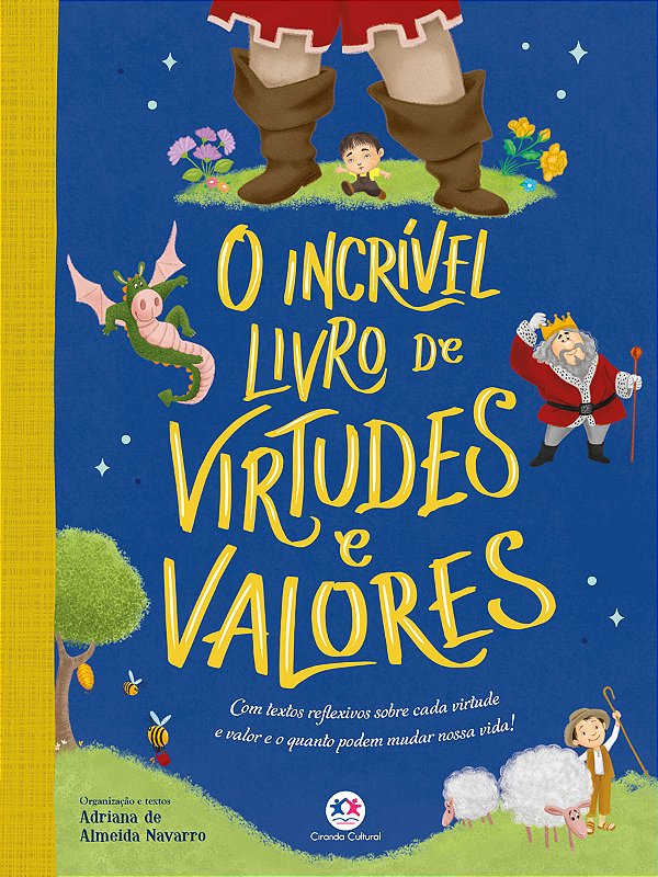 Livro O incrível livro de virtudes e valores