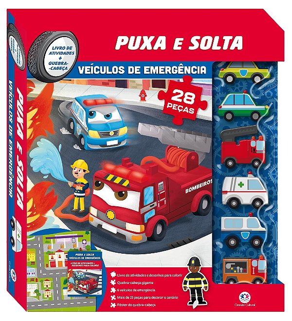Livro Veículos de emergência