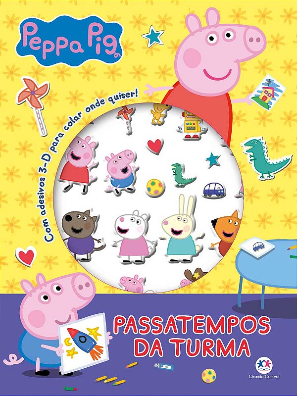 Livro Peppa Pig - Passatempos da turma