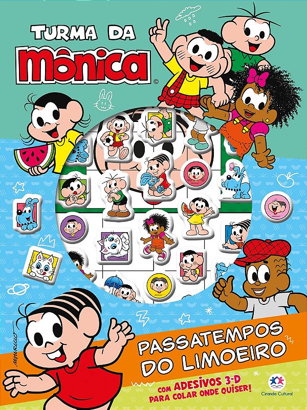Livro Turma da Mônica - Passatempos do Limoeiro