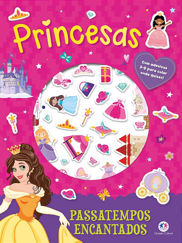 Livro Princesas - Passatempos encantados