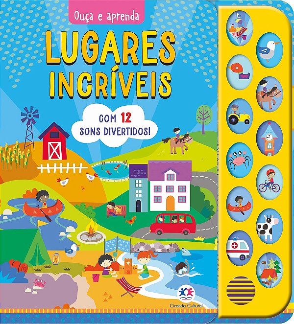 Livro Lugares incríveis