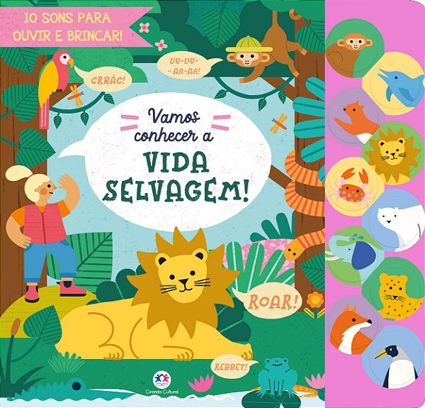 Livro Vamos conhecer a vida selvagem!